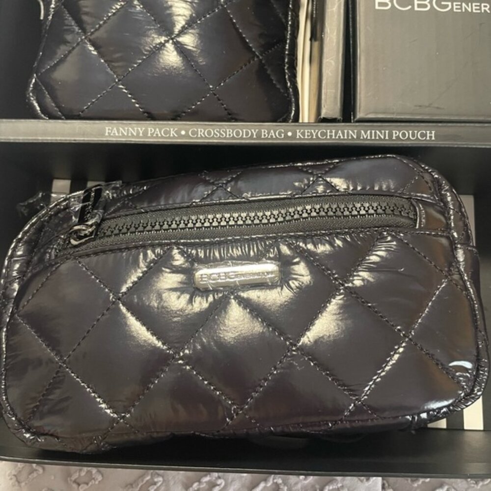 NIB BCBGenerations Puffer Belt Bag Gift Set - Picture 5 of 7